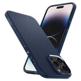Чехол Spigen Liquid Air для iPhone 14 Pro Max (ACS04814) Navy Blue