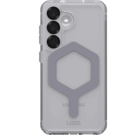 Чехол UAG MagSafe Plyo PRO для Samsung S25 Ice/Silver