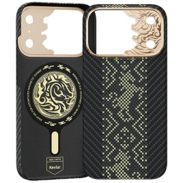 Чехол Benks Knight Air C1 Kevlar Case для iPhone 18 Pro Black Knight (C.K.FL.AP.GD.X072)