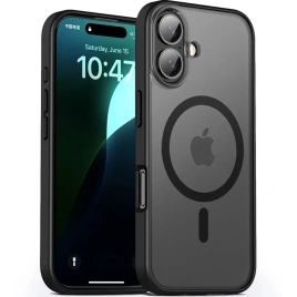 Чехол Gurdini Slim Series with MagSafe для iPhone 16 Gray