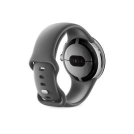 Смарт-часы Google Pixel Watch Polished Silver case/Charcoal Active band