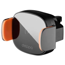 Автомобильный держатель Deppa Crab QI Stone (55207) Black