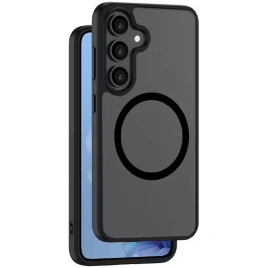 Чехол Deppa Silk Frost MagSafe для Samsung Galaxy S25 Plus 84265 Black