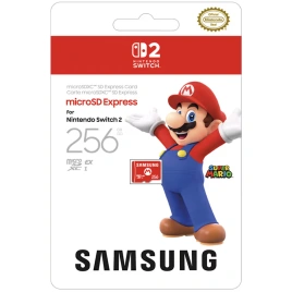 Карта памяти Samsung microSD Express Card 256Gb для Nintendo Switch 2