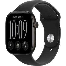 Смарт-часы Apple Watch Series 12 42mm Black Aluminum Case with Black Sport Band S/M