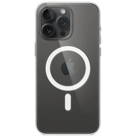 Силиконовый чехол Apple MagSafe для iPhone 15 Pro Clear