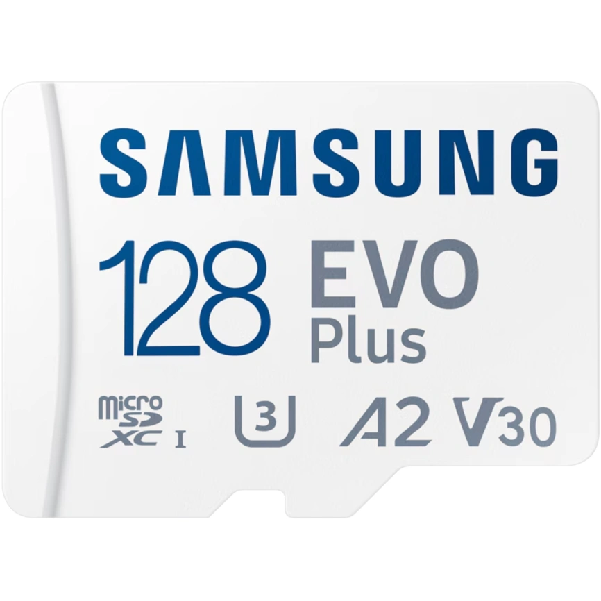 Карта памяти Samsung EVO Plus 128GB MicroSDXC Class 10/UHS-I U3 (MB-MC128SA) фото 5