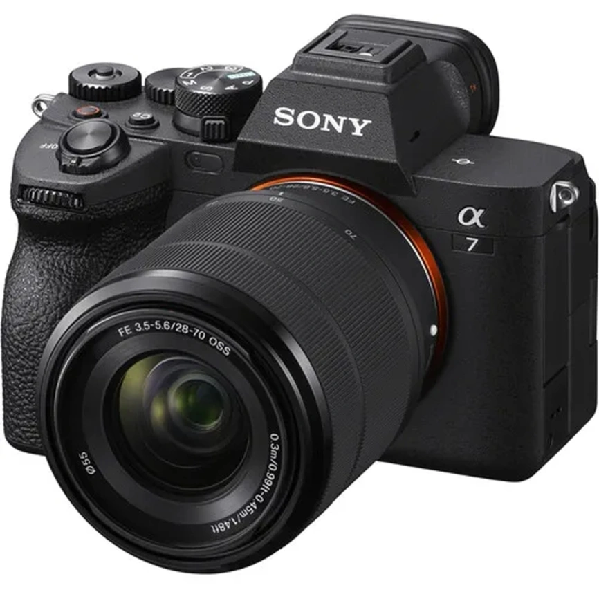 Фотоаппарат со сменной оптикой Sony Alpha 7 IV Kit 28-70mm (ILCE-7M4) Black фото 2