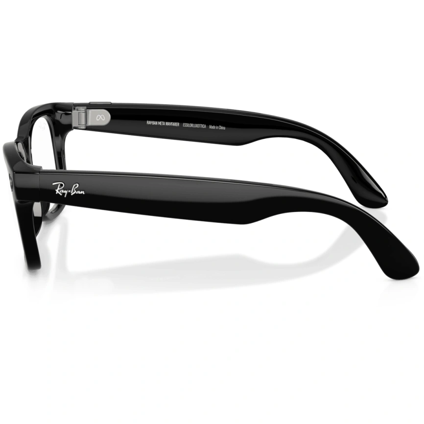 Умные очки Ray-Ban Wayfarer (Gen 2) Shiny Black/Transitions (RW4012) L Graphite Green фото 6