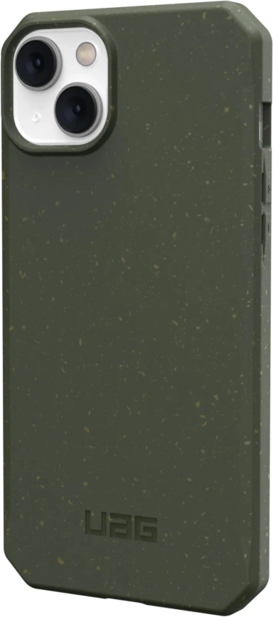 Чехол UAG Biodegradable Outback для iPhone 14 Olive фото 4