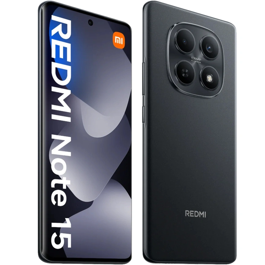 Смартфон Xiaomi Redmi Note 15 4G 6/128Gb Black EAC фото 4