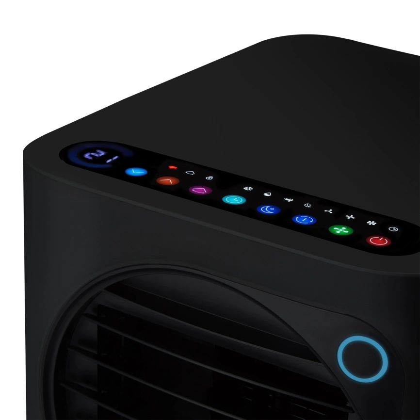 Мобильный кондиционер Zanussi Eclipse ZACM-10 UPB/N6 Black фото 5