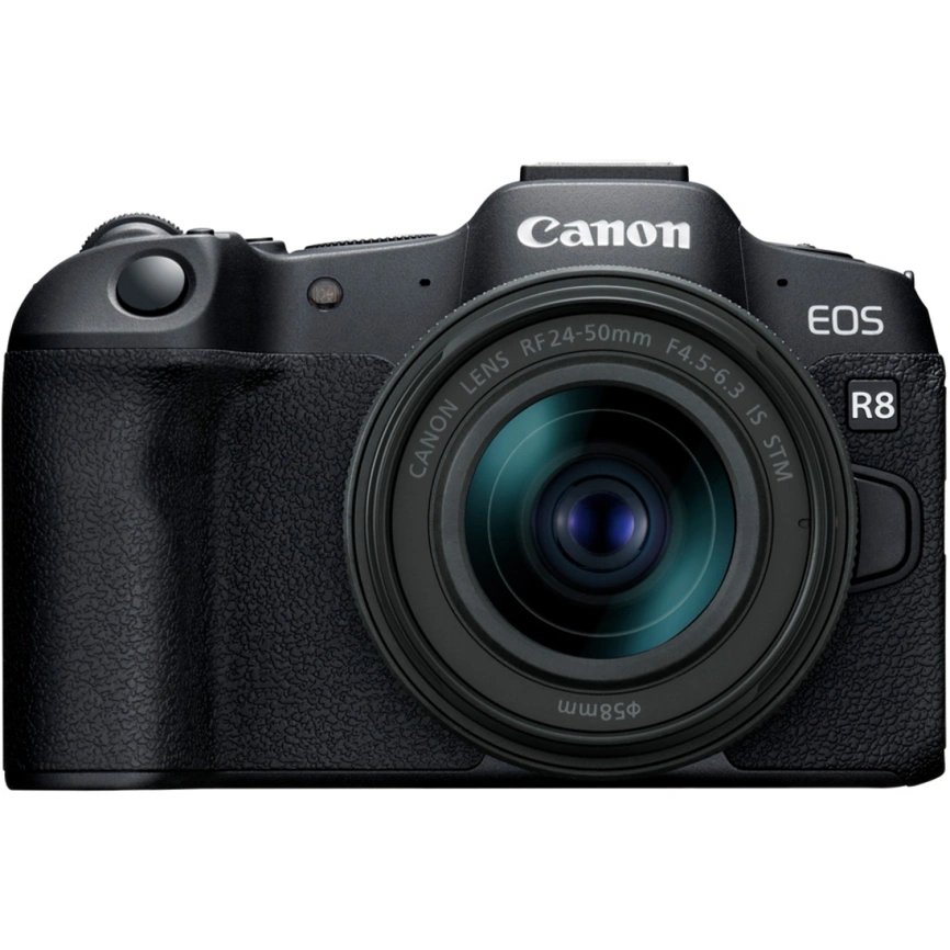 Фотоаппарат Canon EOS R8 Kit RF 24-50mm IS STM Black фото 1