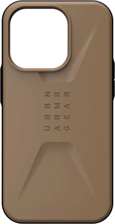 Чехол UAG Civilian для iPhone 14 Pro Dark Earth фото 1