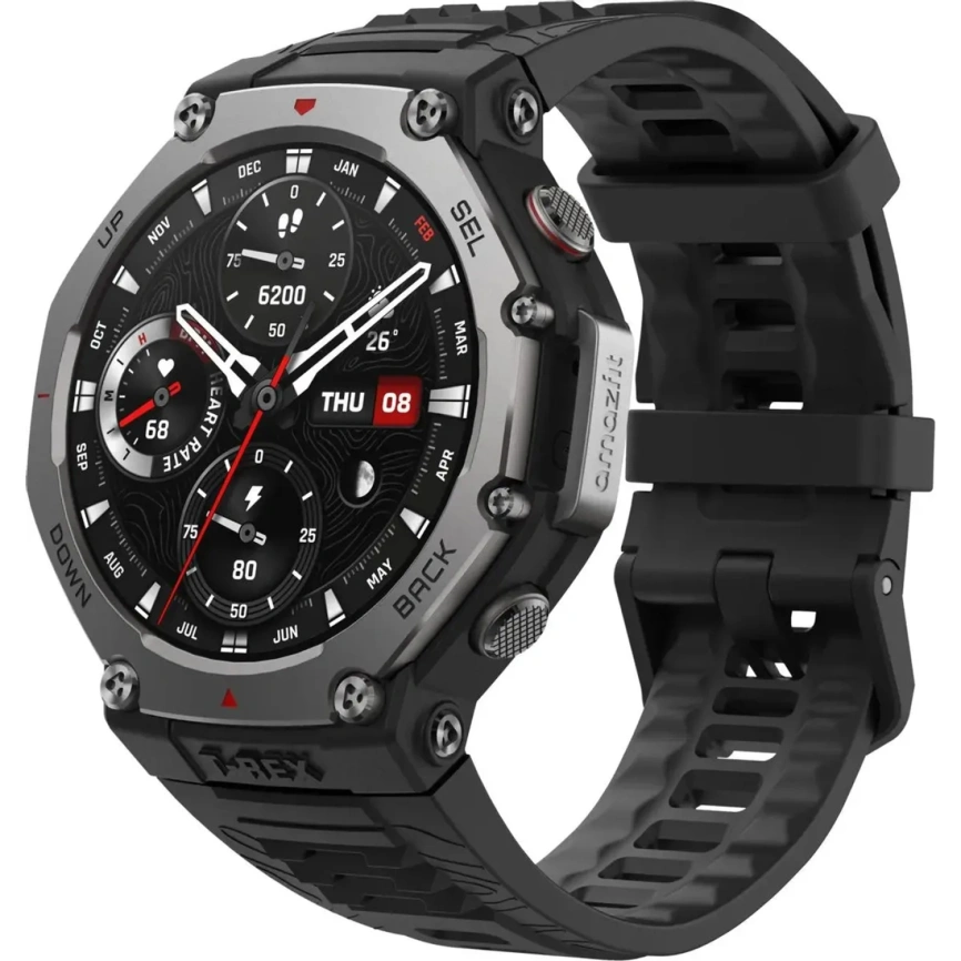 Смарт-часы Xiaomi Amazfit T-Rex 3 Onyx фото 1