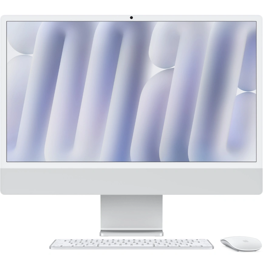 Моноблок Apple iMac (2024) 24 Retina 4.5K M4 10C CPU, 10C GPU/32GB/1Tb (Z1EJ000ME) Silver фото 1