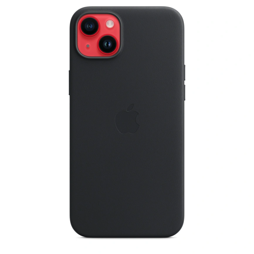 Кожаный чехол Apple MagSafe для iPhone 14 Midnight фото 3