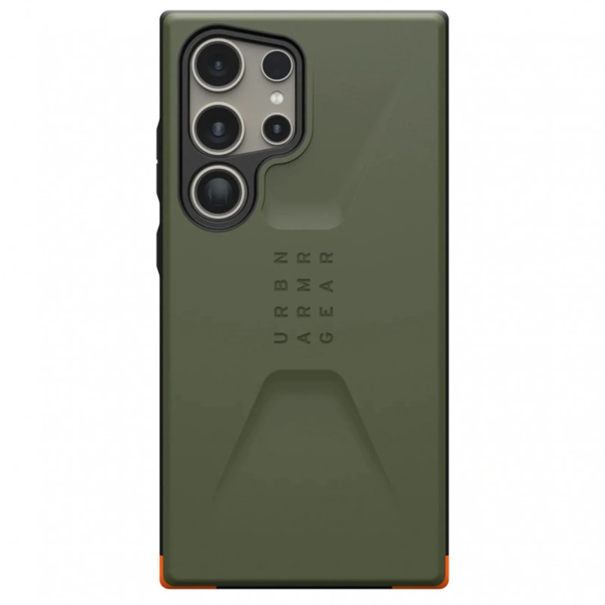 Чехол UAG Civilian для Galaxy S24 Ultra Olive Drab фото 1