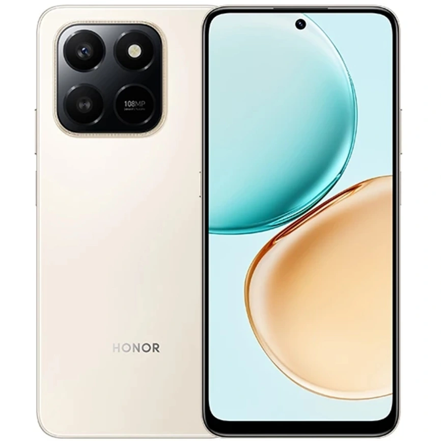 Смартфон Honor X7d 8/512Gb Desert Gold фото 1