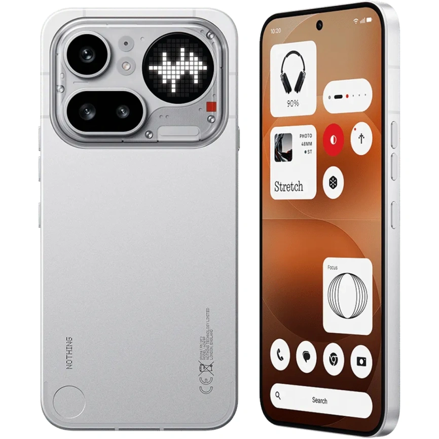 Смартфон Nothing Phone (4A) Pro 12/256Gb Silver фото 3