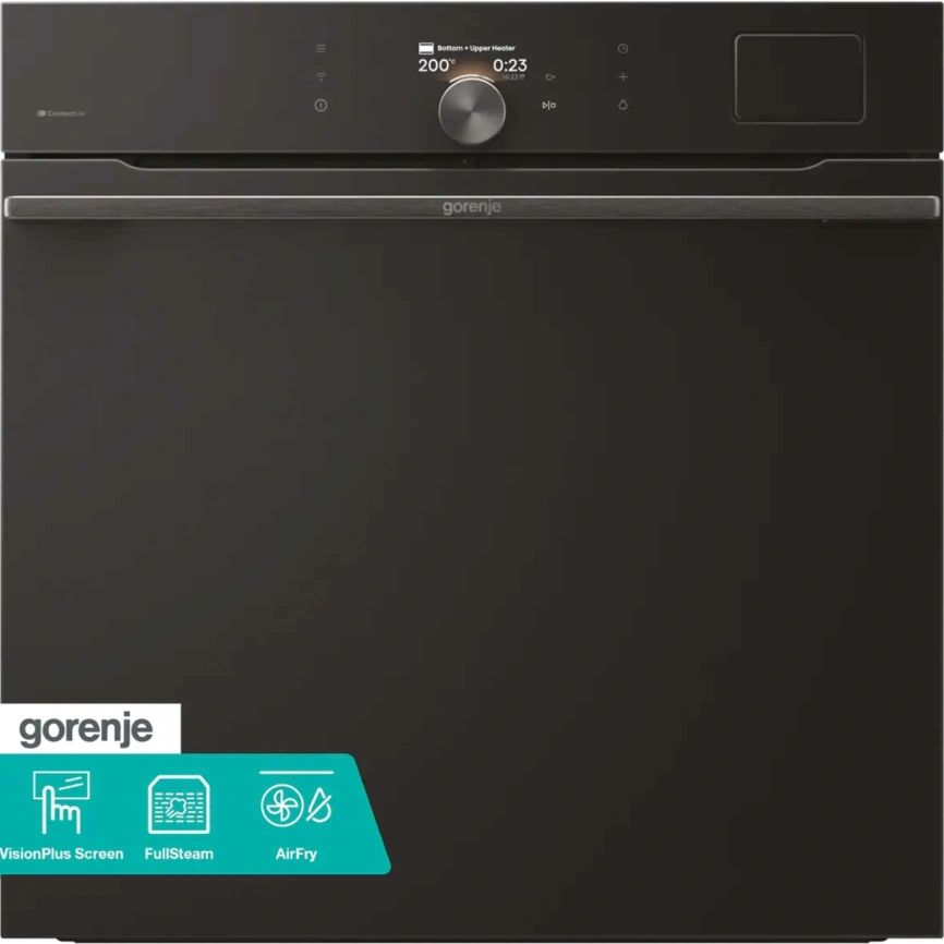 Электрический духовой шкаф Gorenje BFS6148B Black/Stainless Steel фото 1