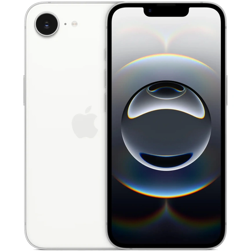 Смартфон Apple iPhone 16e 128Gb Dual Sim White фото 1