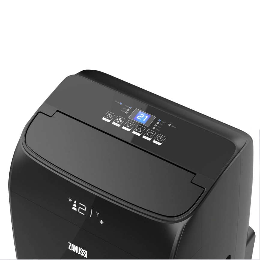 Мобильный кондиционер Zanussi Massimo Solar ZACM-09 NYK/N1 Black фото 3