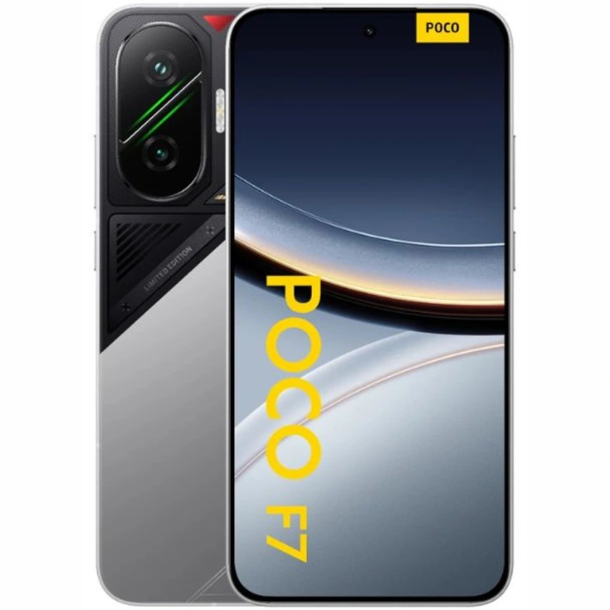 Смартфон Xiaomi Poco F7 12/256Gb Silver Global Version фото 3