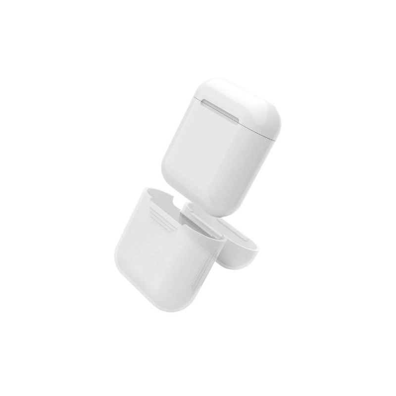 Силиконовый чехол Deppa для AirPods (47009) White фото 2