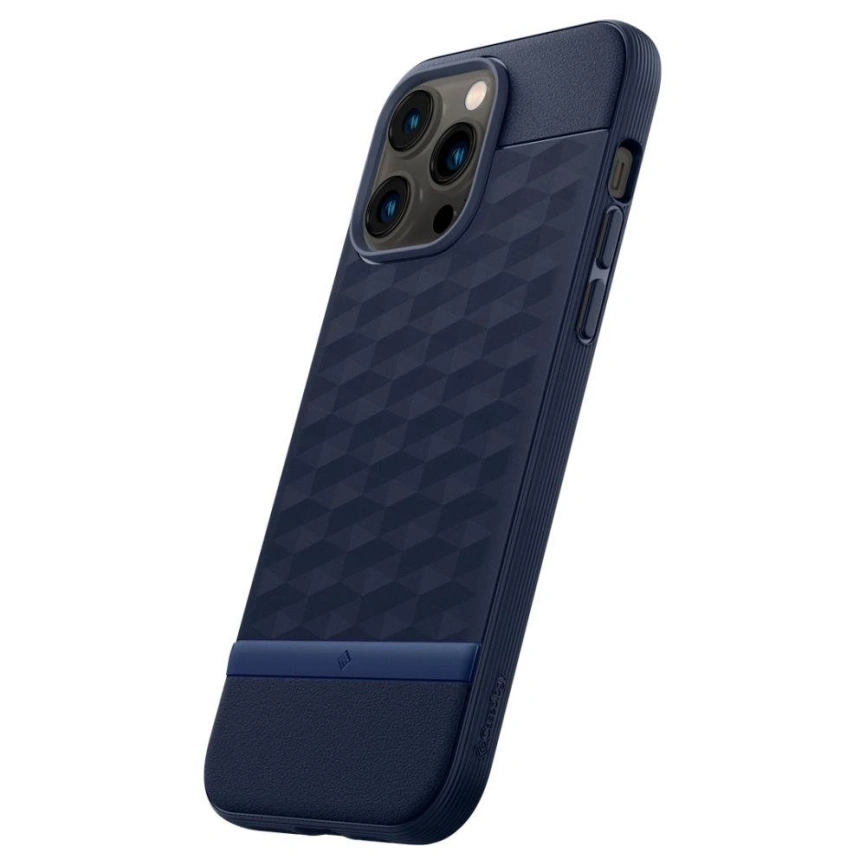 Чехол Spigen Caseology Parallax Mag для iPhone 14 Pro (ACS05003) Midnight Blue фото 8