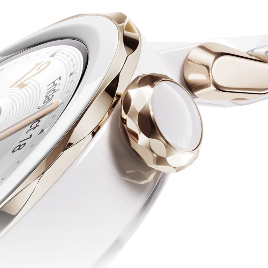 Смарт-часы Huawei Watch GT 5 Pro 42mm White Fluoroelastomer (55020DGW) фото 4