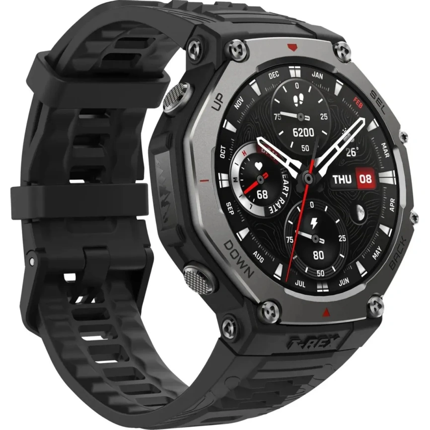 Смарт-часы Xiaomi Amazfit T-Rex 3 Onyx фото 3