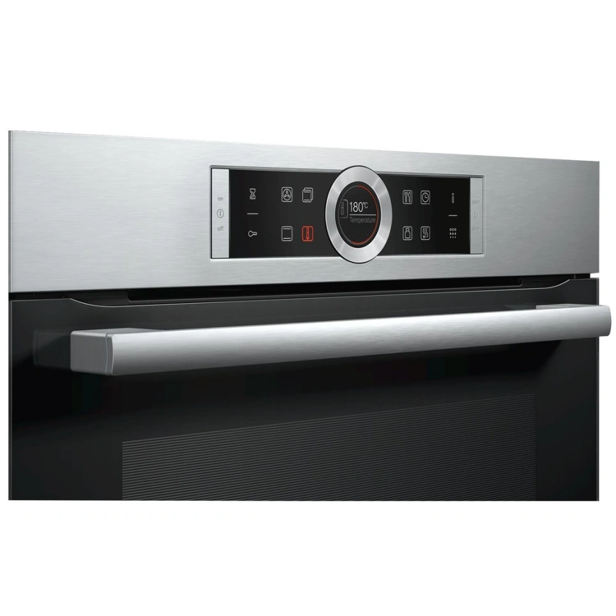 Электрический духовой шкаф Bosch Serie 8 HBG675BS1 Silver фото 2
