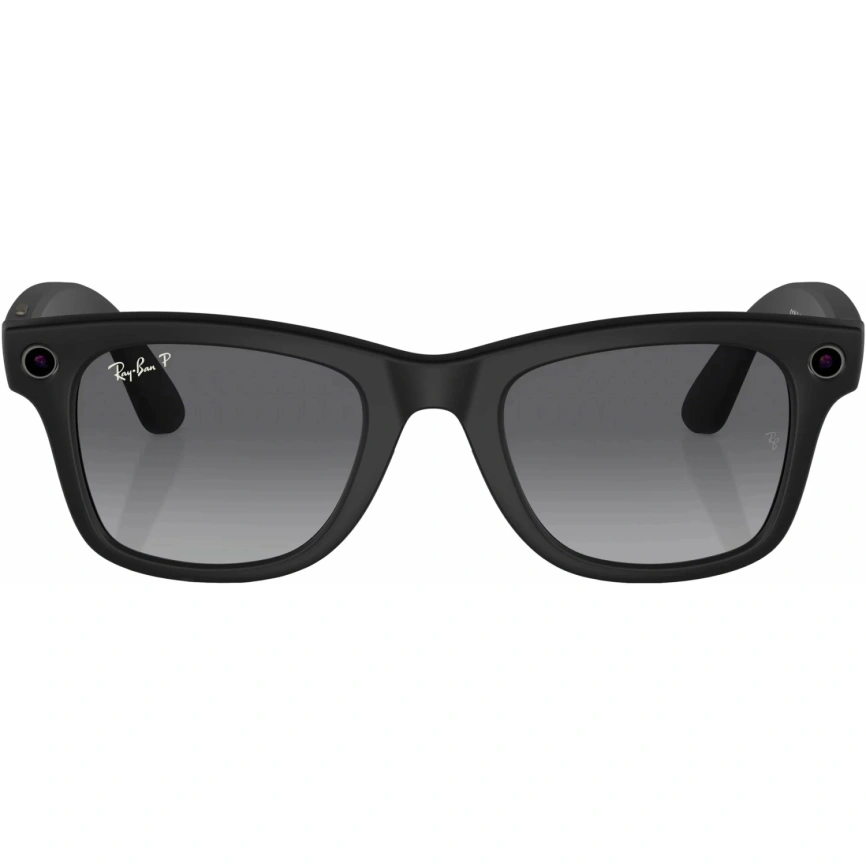 Умные очки Ray-Ban Wayfarer (Gen 2) Matte Black/Polar (RW4012) L Gradient Graphite фото 3