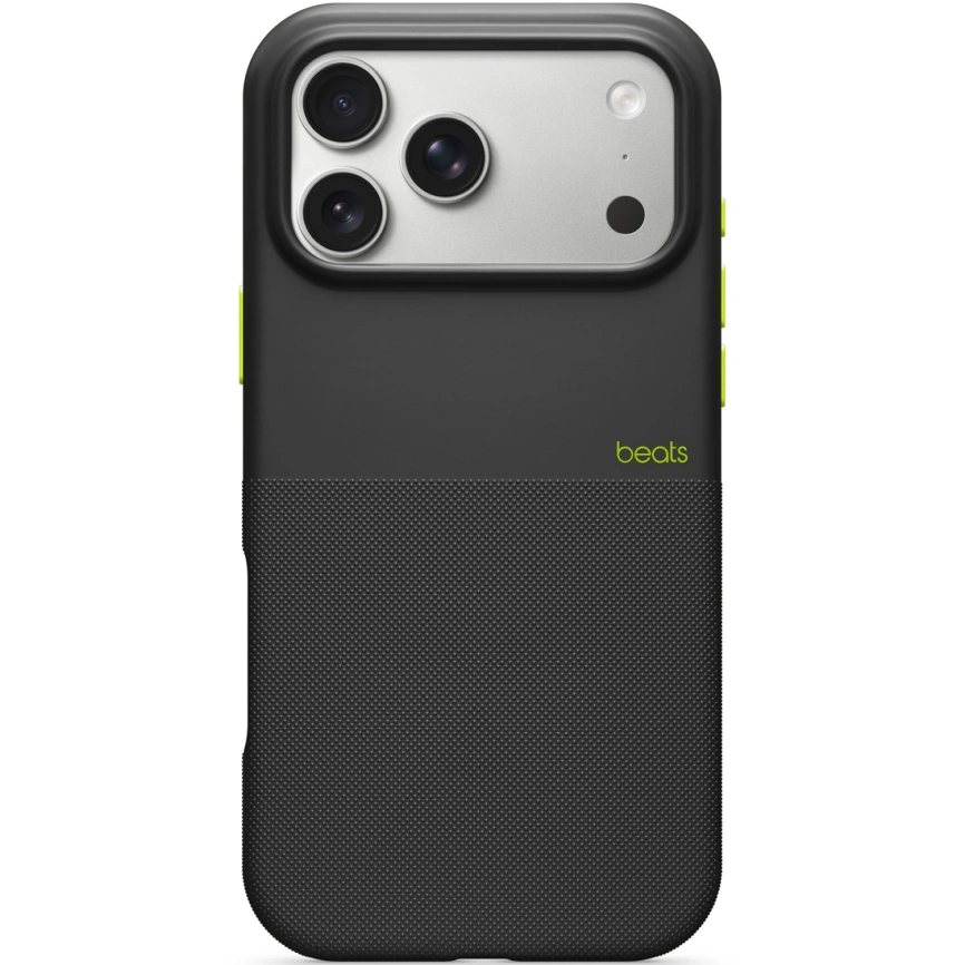 Чехол Beats Rugged Case with MagSafe and Camera Control для iPhone 17 Pro Max Everest Black фото 1