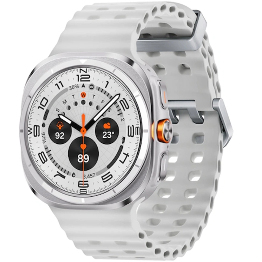 Смарт-часы Samsung Galaxy Watch Ultra 2025 47 mm LTE SM-L705 Titanium White фото 1