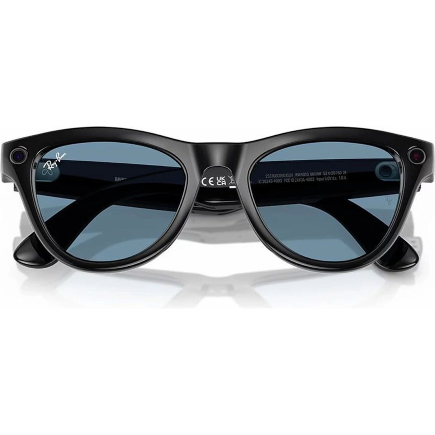 Умные очки Ray-Ban Skyler Shiny Black/Transitions (RW4010) M Cerulean Blue фото 3