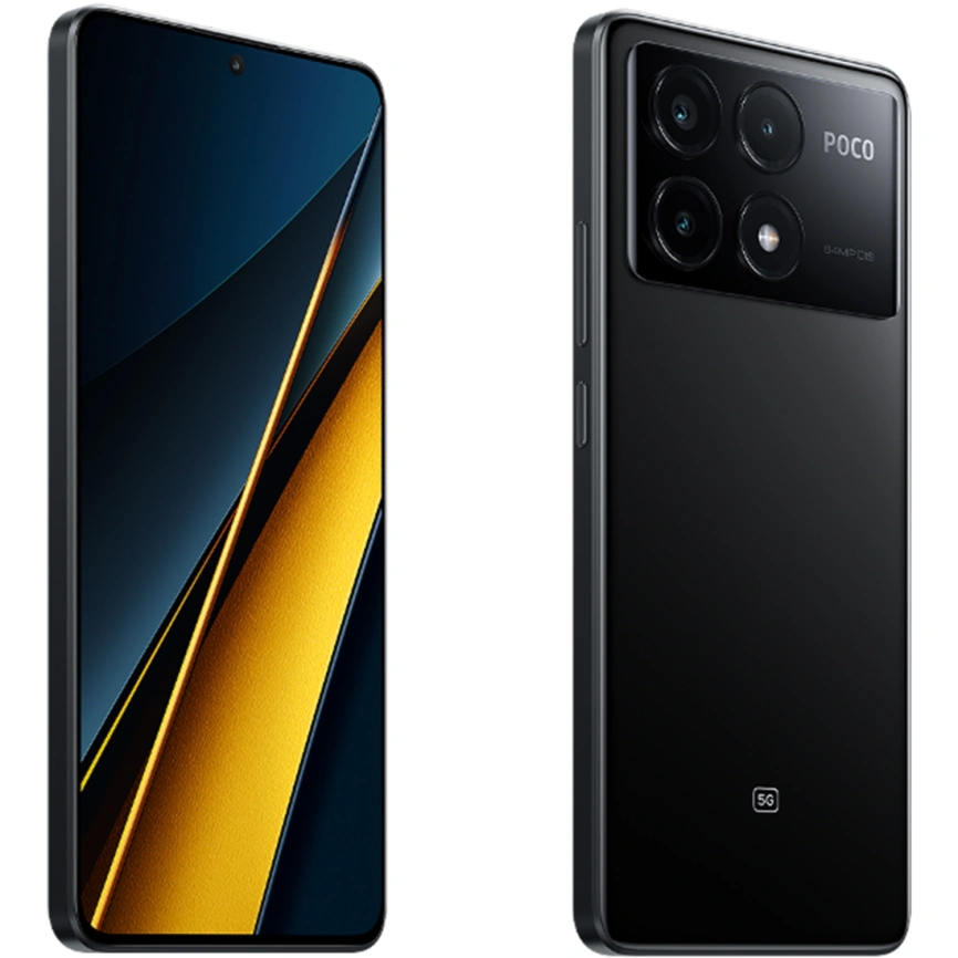 Смартфон Xiaomi Poco X6 Pro 5G 12/512Gb Black Global Version фото 2