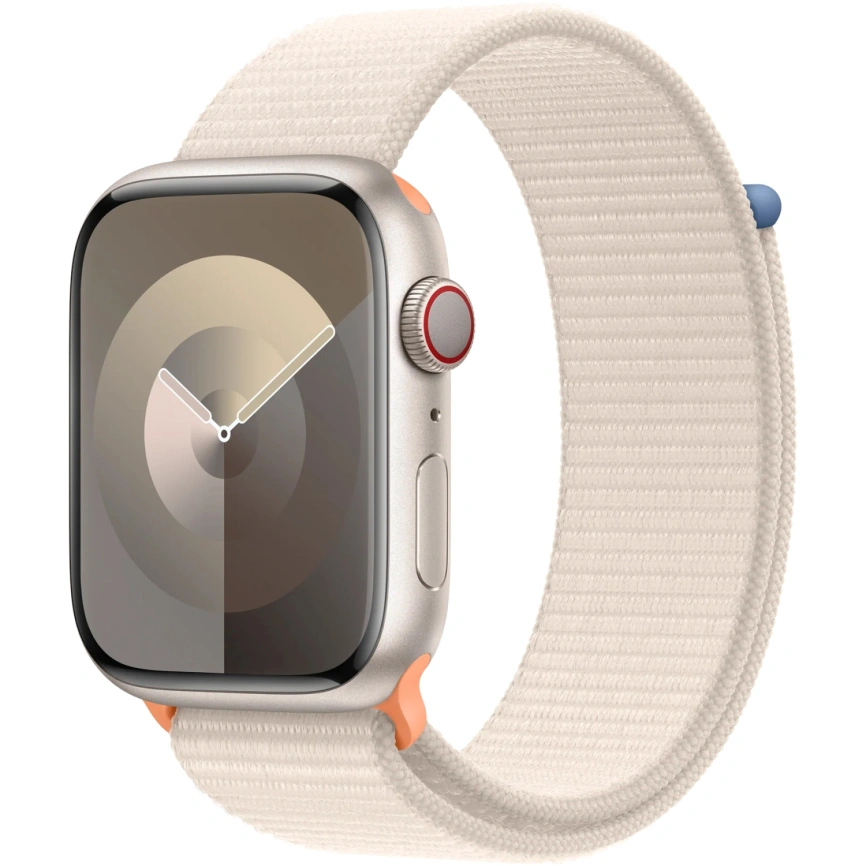 Ремешок Apple Watch 45mm Starlight Sport Loop (MT5E3) фото 3
