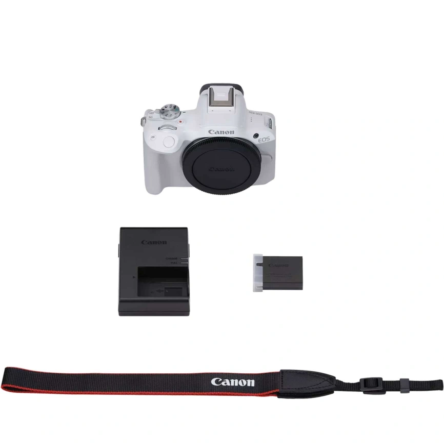 Фотоаппарат Canon EOS R50 Body White фото 5