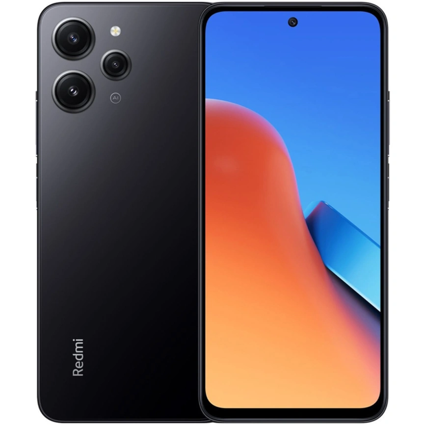 Смартфон XiaoMi Redmi 12 4/128Gb Midnight Black Global Version фото 1