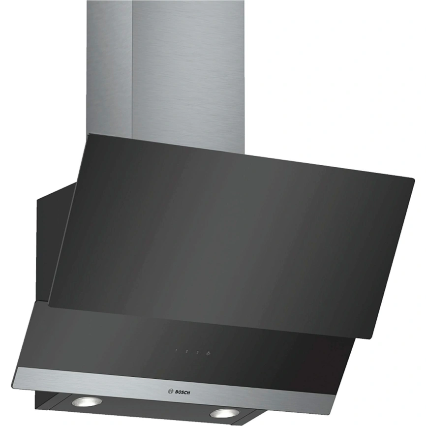 Встраиваемая вытяжка Bosch Serie 4 DWK065G60R Black фото 1