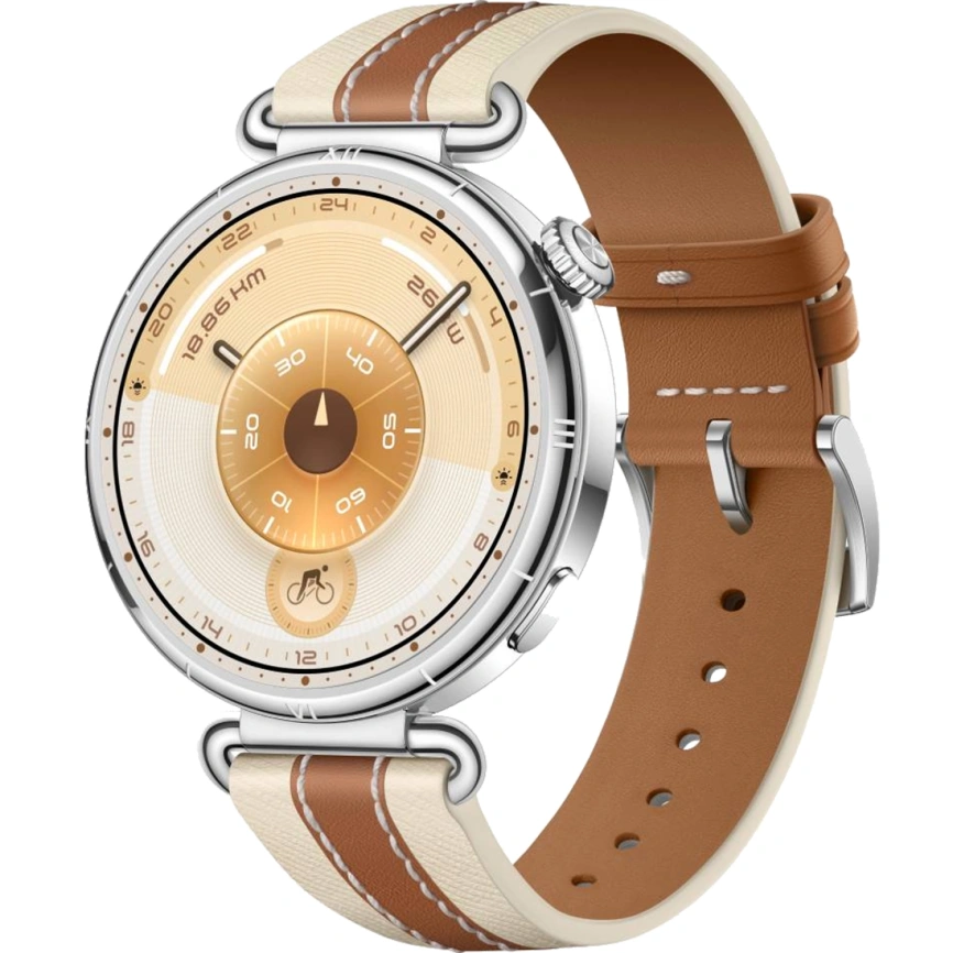 Смарт-часы Huawei Watch GT 6 41mm Brown/Brown Composite Leather (55020FVX) фото 1