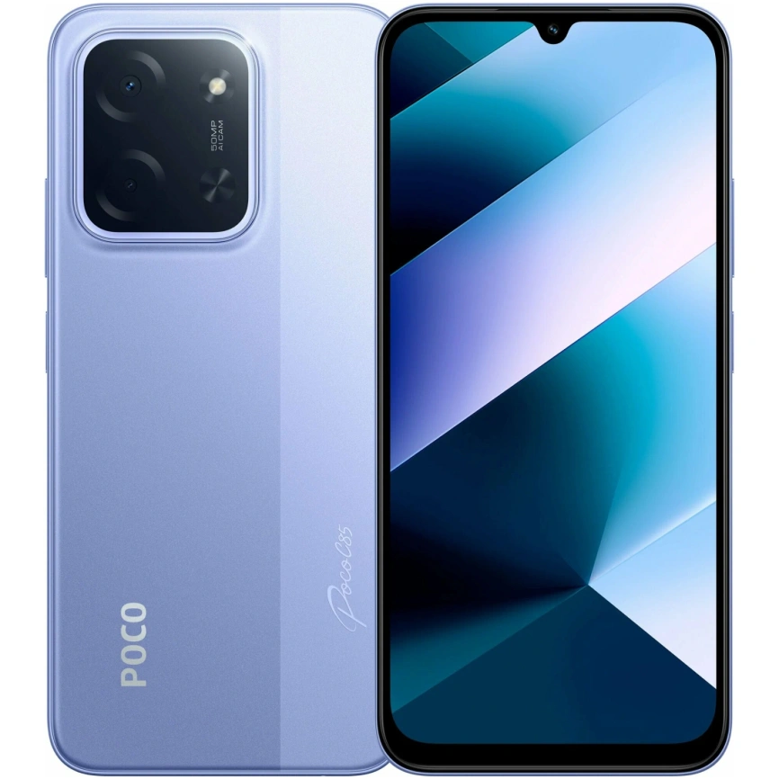 Смартфон Xiaomi Poco C85 6/128Gb Purple EAC фото 1