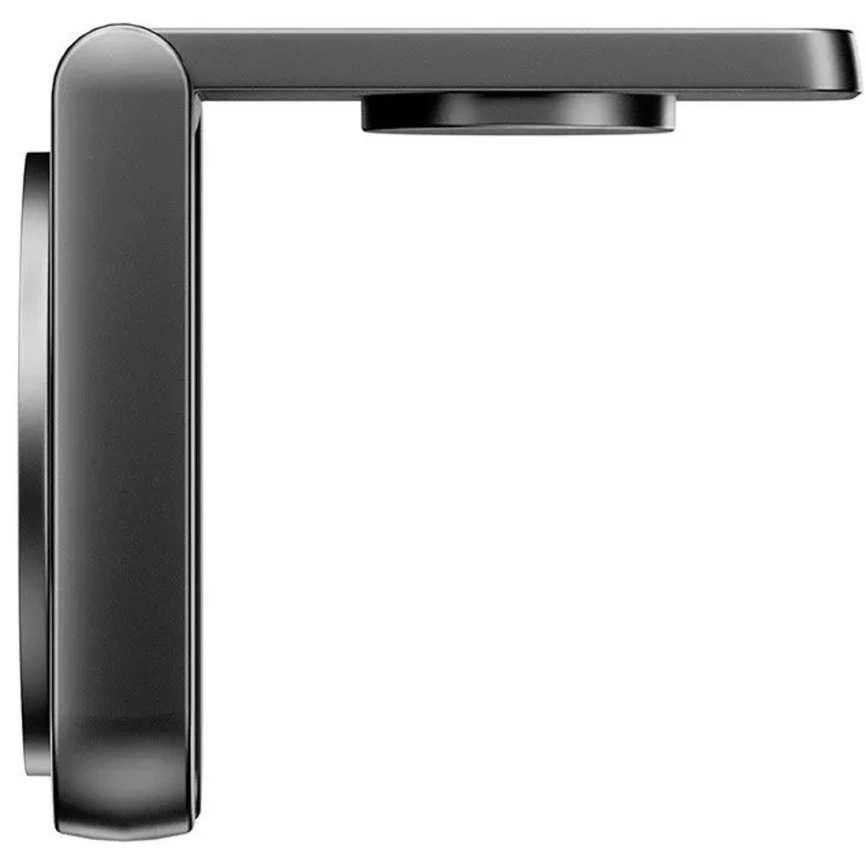 Беспроводное зарядное устройство EnergEA MagDuo Qi2 (2 в 1) Gunmetal (MAG-DUO-GUN) фото 3