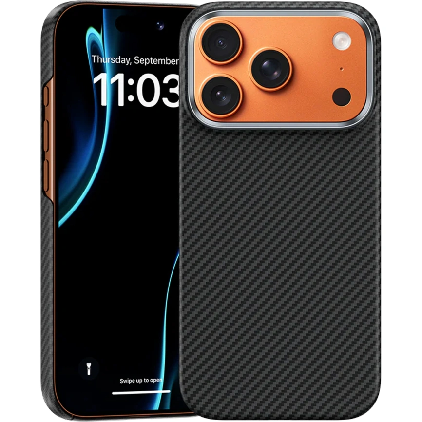 Чехол Benks ArmorAir Case built with Kevlar 600D для iPhone 17 Pro Black фото 4